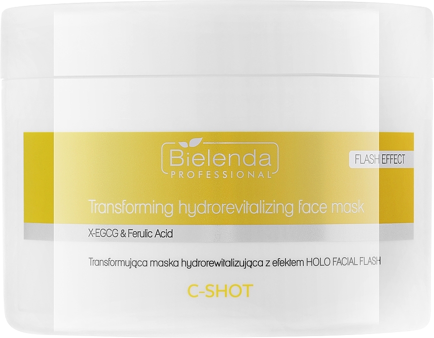 Hydro-revitalisierende Gesichtsmaske - Bielenda Professional C-Shot Transforming Hydro Revitalizing Face Mask — Bild N1