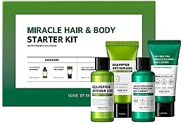Set - Some By Mi Miracle Hair & Body Starter Kit (Shampoo 60ml + Maske 30ml + Duschgel 60g + Körperlotion 30ml)  — Bild N2