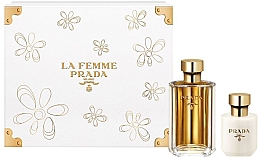 Düfte, Parfümerie und Kosmetik Prada La Femme Prada - Duftset (Eau de Parfum/100ml + Körperlotion/100ml)