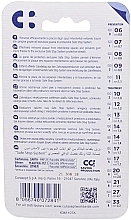 Interdentalbürsten 1,3 mm 6 St. burgunderrot - Curaprox Curasept Proxi Treatment T13 Bordeaux — Bild N3