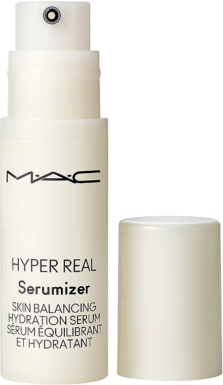 GESCHENK! Feuchtigkeitsspendendes Gesichtsserum - M.A.C Hyper Real Serumizer Skin Balancing Hydration Serum (Mini) — Bild N1