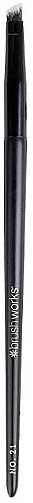 Augenbrauenpinsel Nr. 21 - Brushworks Precise Brow Brush — Bild N1