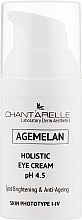 Aufhellende Anti-Aging-Creme pH 4,5 für die Haut um die Augen - Chantarelle Agemelan Holistic Eye Cream pH 4.5 — Bild N1