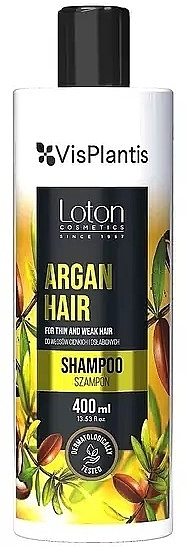 GESCHENK! Haarshampoo mit Arganöl - Vis Plantis Loton Argan Hair Shampoo — Bild N1