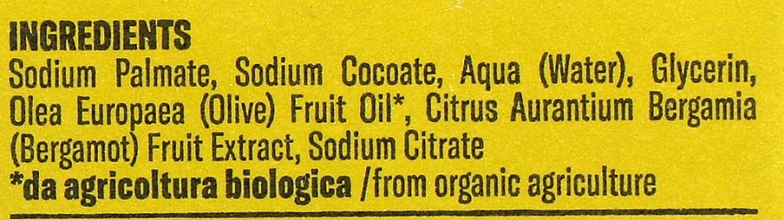 Natürliche Körperseife - Bioearth Olive Oil & Bergamot Body Solid Soap Bar  — Bild N3