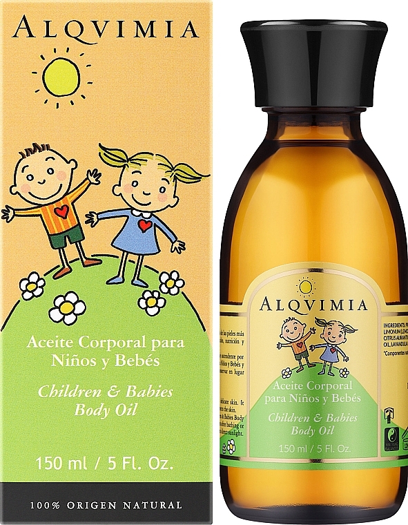 Körperöl - Alqvimia Children & Babies Body Oil — Bild N2
