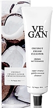 Reinigungscreme zum Abschminken mit Kokosextrakt - Vegan By Happy Coconut Cream Cleanser  — Bild N2