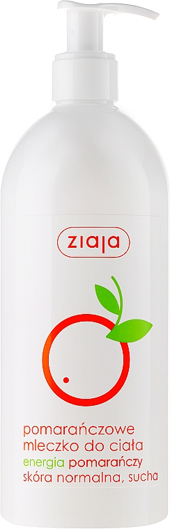 Körpermilch für normale und trockene Haut mit Orange - Ziaja Body Lotion — Bild N1