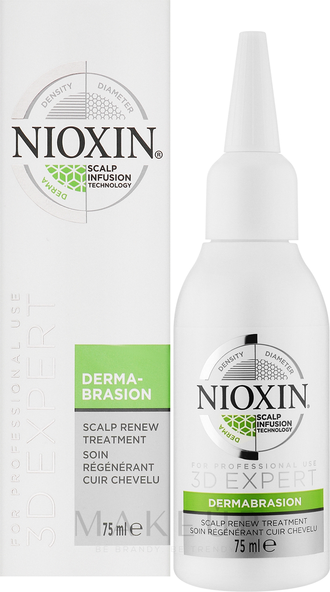 Regenerierendes Kopfhautpeeling - Nioxin Scalp Renew Dermabrasion Treatment — Bild 75 ml