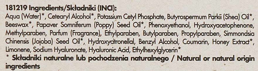 Feuchtigkeitsspendende Gesichtscreme mit Maca-Öl - Ingrid Cosmetics Vegan Hydrating Poppy — Bild N4