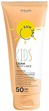 Sonnenschutzcreme für Gesicht und Körper für Kinder SPF 50 - Oriflame Sun 360 Kids Cream SPF 50 — Bild N1