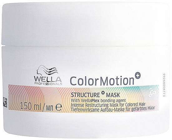 Regenerierende Maske für gefärbtes Haar mit Bond-Wirkstoff - Wella Professionals Color Motion+ Structure Mask — Bild N1