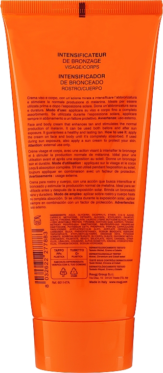 Bräunungsbeschleuniger-Creme für Körper und Gesicht - Rougj+ Intensifying Tanning Cream — Bild N4