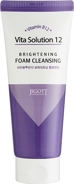 Aufhellender Reinigungsschaum - Jigott Vita Solution 12 Brightening Foam Cleansing — Bild N1