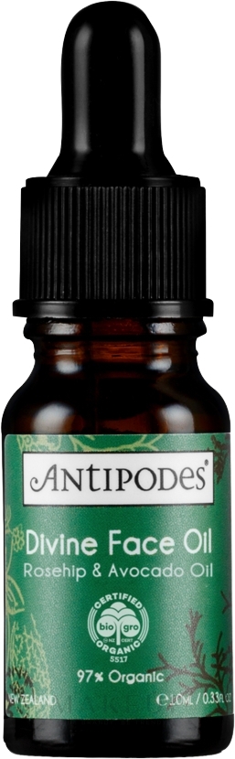 Gesichtsöl mit Hagebutte und Avocadoöl - Antipodes Divine Avocado & Rosehip Face Oil — Bild 10 ml
