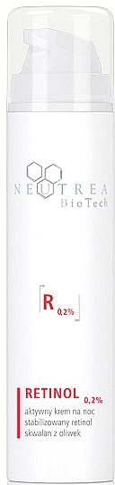 Aktive Nachtcreme mit Retinol 0,2% - Neutrea BioTech Retinol 0.2% Active Night Cream — Bild N1