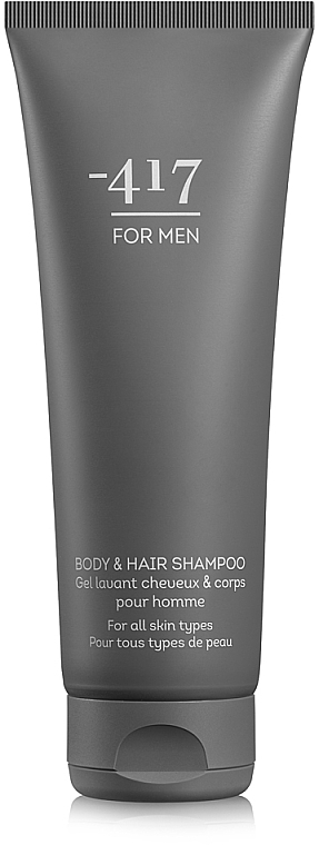 Männer-Shampoo für Körper und Haar mit Vitaminen, pflanzlichen Extrakten und Mineralien aus dem Toten Meer - -417 Men's Collection Body & Hair Shampoo For Men — Bild N1