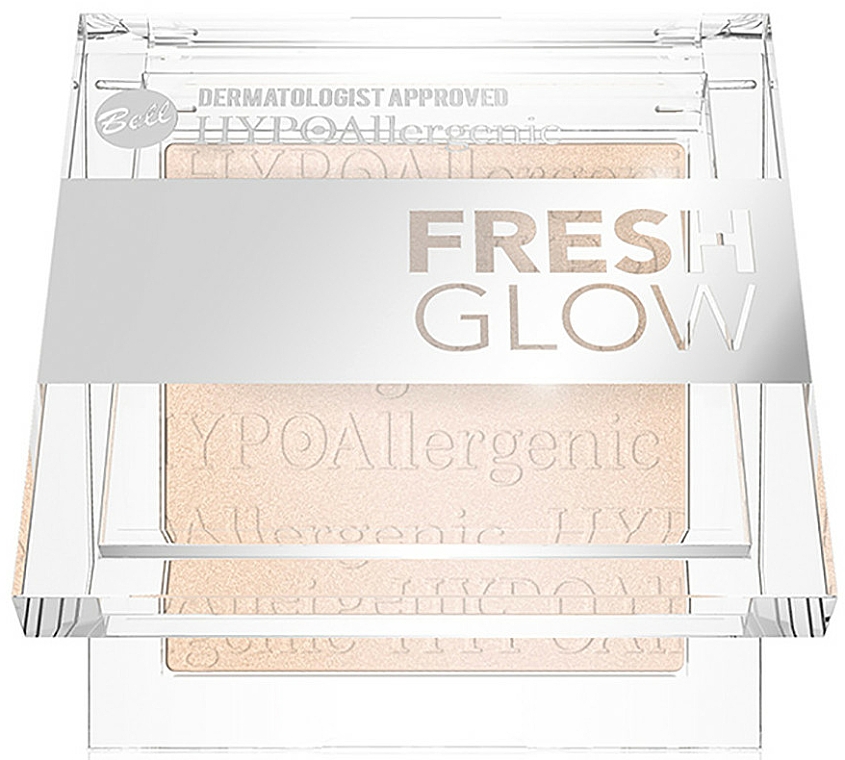 Highlighter für Gesicht und Körper - Bell HYPOAllergenic Fresh Glow Illuminating Powder — Bild N1