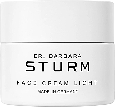 Düfte, Parfümerie und Kosmetik Leichte feuchtigkeitsspendende Gesichtscreme - Dr. Barbara Sturm Face Cream Light