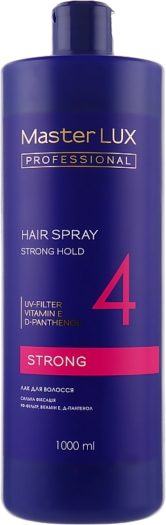 Haarlack starker Halt - Master LUX Professional Strong Hair Spray — Bild N3