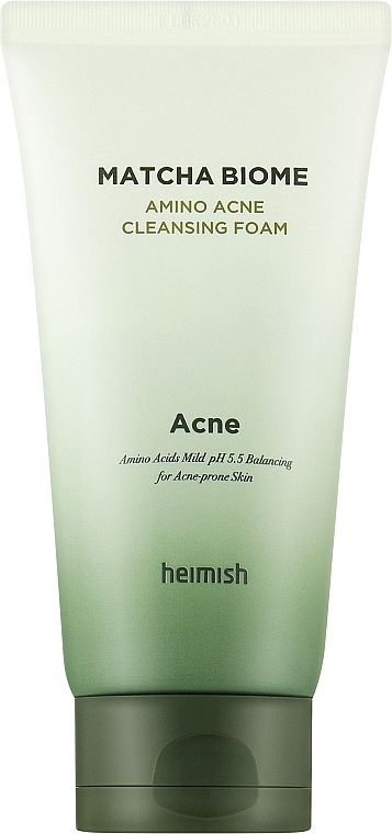 Sanfter und cremiger Reinigungsschaum - Heimish Matcha Biome Amino Acne Cleansing Foam — Bild N2