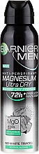 Deospray Antitranspirant - Garnier Mineral Men Mineral Magnesium Ultra-Dry Anti-Perspirant Spray — Bild N3