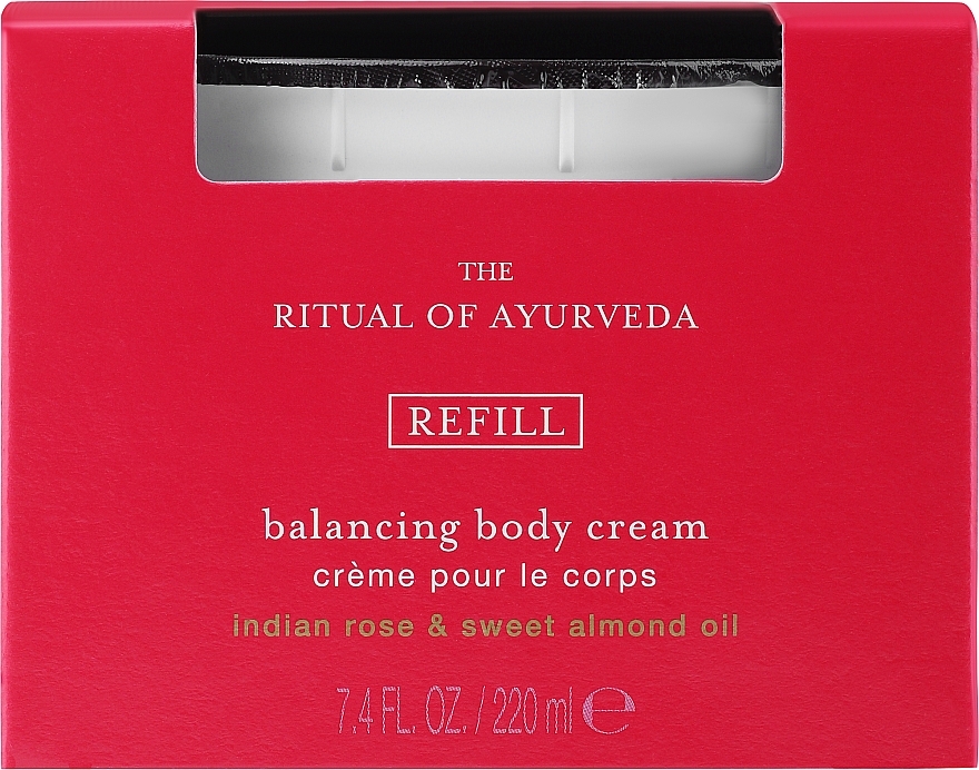 Pflegende Körpercreme - Rituals The Ritual of Ayurveda Balancing Body Cream Refill (Refill)  — Bild N1