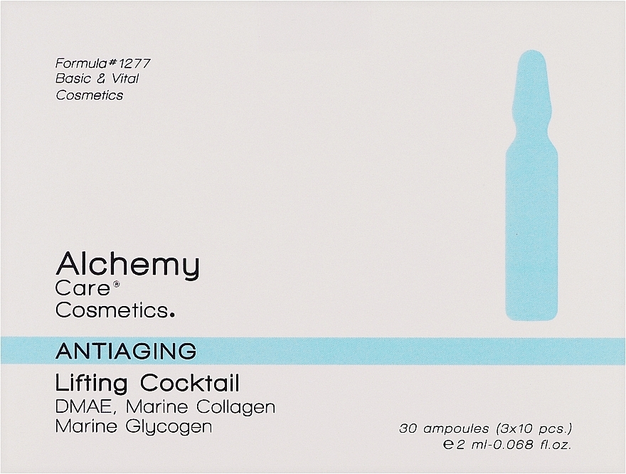 Ampullen für das Gesicht - Alchemy Antiaging Care Lifting Cocktail — Bild N1