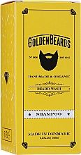 Bartpflegeset - Golden Beards Starter Beard Kit Big Sur (Bartbalsam 60ml + Bartöl 30ml + Bartshampoo 100ml + Bartconditioner 100ml + Bartbürste) — Bild N4