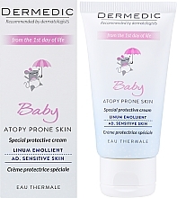 Düfte, Parfümerie und Kosmetik Gesichtsschutzcreme für Babys SPF 15 - Dermedic Emolient Linum Baby Cream SPF 15