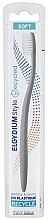 Zahnbürste Style Recycled weich hellgrau - Elgydium Style Recycled Soft Toothbrush — Bild N1