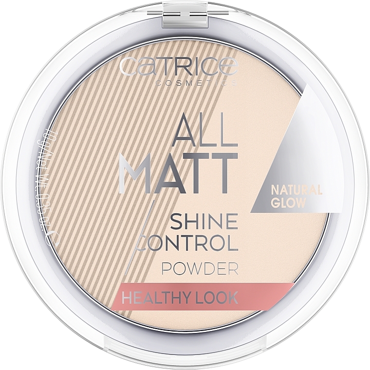 Gesichtspuder - Catrice All Matt Shine Control Powder Healthy Look — Bild N1