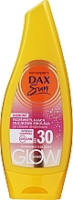 Leuchtende Öl-Emulsion mit goldenen Partikeln - Dax Sun Illuminating Oil Emulsion SPF 30 — Bild N1