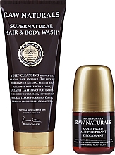 Körperpflegeset - Recipe For Men RAW Naturals Body Kit For Man (Shampoo 200ml + Deo Roll-on 60ml) — Bild N2