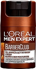 Feuchtigkeitsspendende Creme für Gesicht und Bart - L'Oreal Paris Men Expert Barber Club Beard & Skin Moisturiser — Bild N1