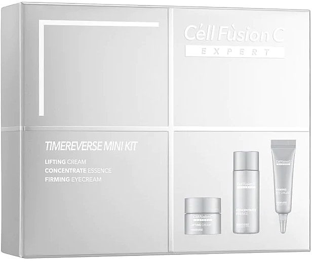 GESCHENK! Reiseset - Cell Fusion C Expert Timereverse Mini Kit (Serum 20ml + Creme 5ml + Augencreme) — Bild N1