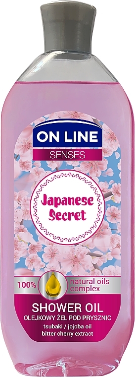 Duschöl Japanisches Geheimnis - On Line Senses Shower Oil Japanese Secret