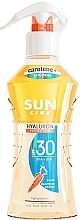 Düfte, Parfümerie und Kosmetik Zwei-Phasen Sonnenschutzlotion mit Hyaluronsäure, Kollagen und Beta-Carotin SPF 30 - Sun Like 2-Phase Sunscreen Hyaluron Protection Lotion
