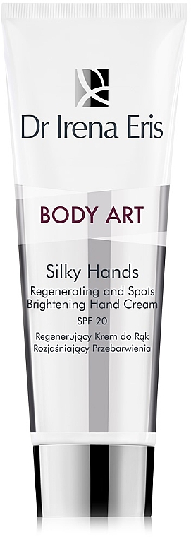Regenerierende und aufhellende Handcreme SPF 20 - Dr Irena Eris Body Art Silky Hands — Bild N1