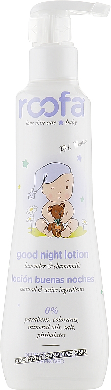 Körperlotion für Babys mit Kamille und Lavendel - Roofa Good Night Lotion — Bild N2