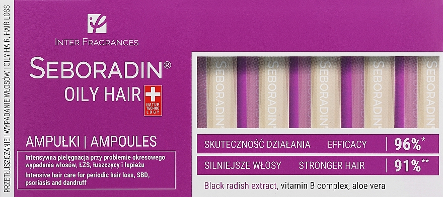 Ampullen für fettiges Haar - Seboradin Oily Hair Ampoules — Bild N3