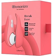 Klitorisstimulator - Womanizer Liberty 2 Break Free Vibrant Rose  — Bild N1
