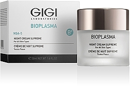 Pflegende Nachtcreme - Gigi Bioplasma Night Cream Supreme — Foto N2