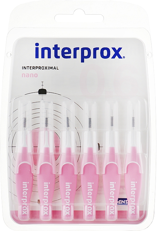 Interdentalbürsten 0,6 mm - Dentaid Interprox 4G Nano — Bild N1