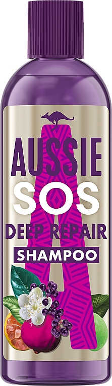 Intensiv regenerierendes Shampoo - Aussie Hair SOS Deep Repair Shampoo — Bild N1