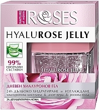Gesichtsgel für den Tag mit Hyaluronsäure und Aloe Vera - Nature of Agiva Roses Day Hyalurose Jelly — Bild N2