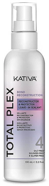 Haaremulsion - Kativa Total Plex Reconstructor & Protector Leave In Sealant — Bild N1