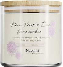 Düfte, Parfümerie und Kosmetik Duftende Sojakerze New Year`S Eve Fireworks - Nacomi Fragrances