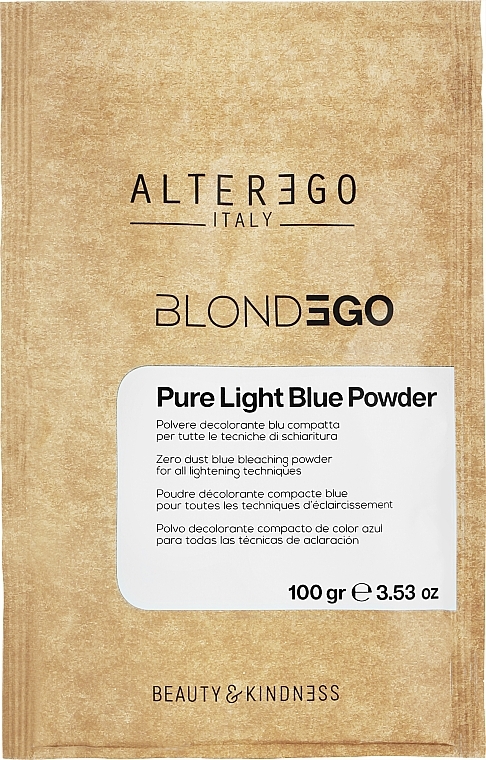 Aufhellendes Pulver - AlterEgo BlondEgo Pure Light Blue Powder — Bild N1