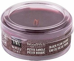 Düfte, Parfümerie und Kosmetik Duftkerze - WoodWick Black Plum Cognac Scented Candle